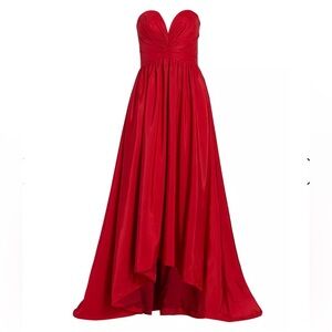 New with Tags Red Formal Evening Gown with Pockets